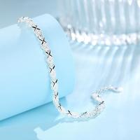 Pulsera de Amor estilo europeo y Americano Nuevo Plisado 925 pulsera de corazón a corazón para Mujer personalidad creativa simple XO
Pulsera - details 0
