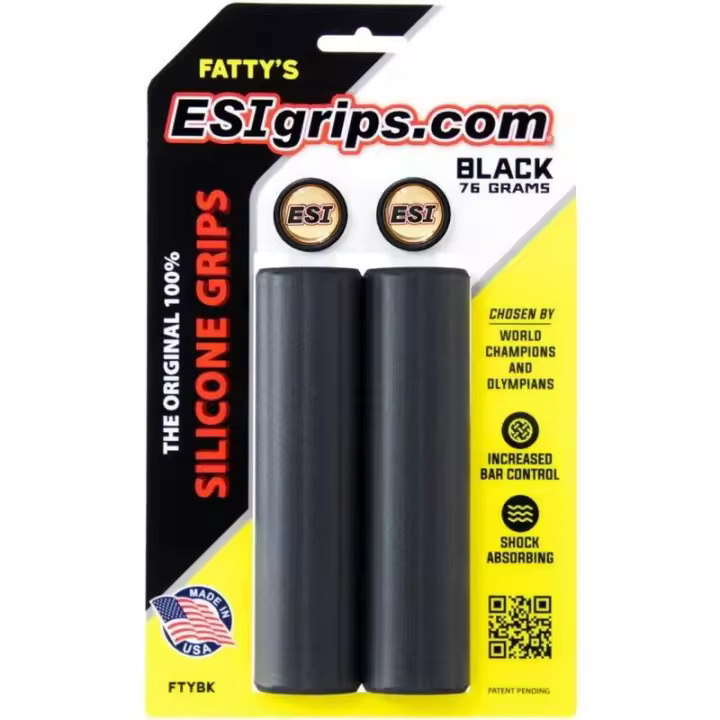 Esigrips Puños Fatty's de Silicona para Bicicleta con Absorción de Impactos Óptimos y Agarre Seguro - 1