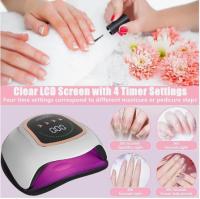 Lámpara de uñas, 300 W, Luz profesional para secador de uñas UV para uñas de gel with 72 Cuenta, lámpara de esmalte de gel - details 3
