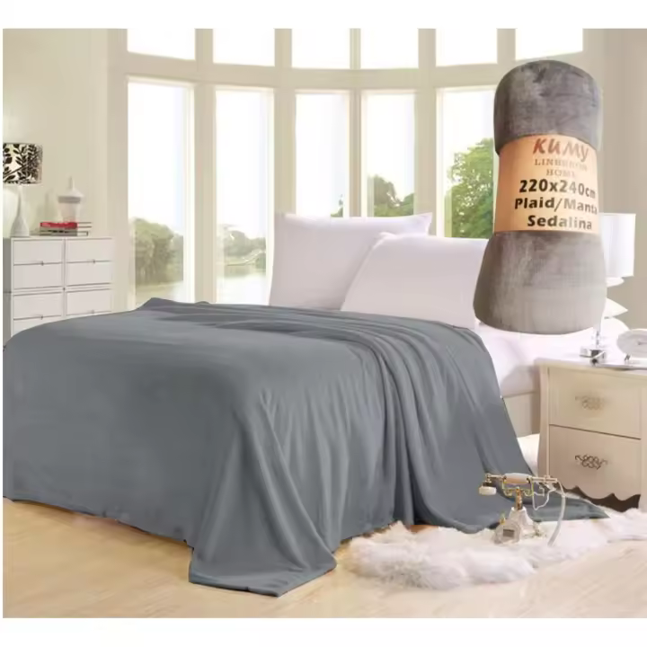Novotextil Manta de Sedalina Suave Cálida Ligera Invierno Ideal Climas Fríos Material de Alta Calidad Proporciona Calidez Confort Perfecta Sofás Camas Dormitorios Varios Colores Medidas Disponibles Diseño Elegante Moderno Resistente al - 1