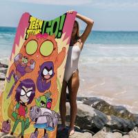 Toalla De Playa T-Titans Para Adolescentes Microfibra Absorbente Secado Rápido Suave Para Yoga Natación Vacaciones Montañismo - details 6