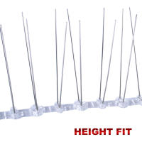 Repellente De Plástico Para Pájaros Y Palomas 25/50cm Espinillas Anti-Pájaro En Acero Inoxidable Tratamiento Anti-Paloma Para Pigeon - details 1
