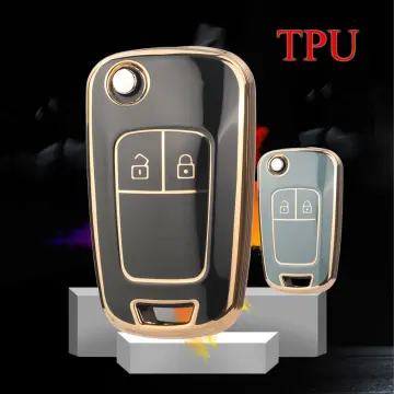 Funda De Silicona Para Llave De Coche Opel – Compatible Con Astra J, Corsa D, Mokka, Insignia, Etc., Color Rosa Rojo