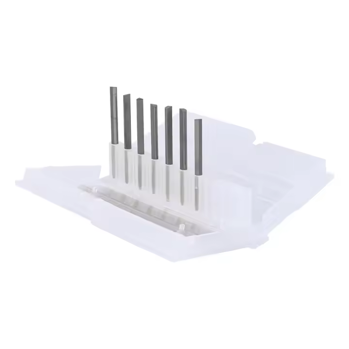 Cortador De Ángulo De Acero Tungsteno Para Engranado Herramientas De Joyería Afilador Pneumático Accesorios Hojas De Metal Triangulares Para DIY - 1