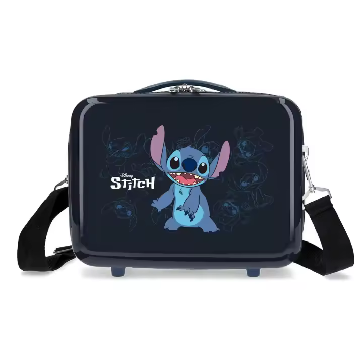 Disney Neceser De Viaje ABS Happy Sticth Negro - 1