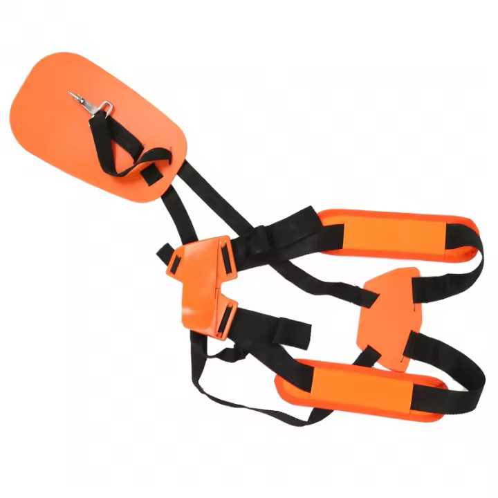 Almohadilla De Hombro Doble Para Cortacésped Y Trimmer De Jardín Resistente Al Desgaste Color Naranja TOPINCN - 1