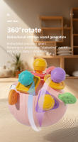 Juguete Montessori Para Bebés Recién Nacidos Y Niños Pequeños Bola De Silicona Para Morder Y Masticar Desarrollo Temprano Educativo - details 4