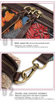 Bolso De Hombro Mini Para Mujer De Cuero Genuino WESTAL Bolsos Mensajeros Pequeños Estilo Vintage Con Cierre De Cremallera - details 22