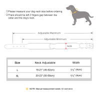 Collar De Cuero Genuino Para Perros Grandes Y Medianos Con Estacas Ajustable Para Rottweiler Algodón De Larga Duración Resistente Para Aleman Shephard Bulldog - details 0