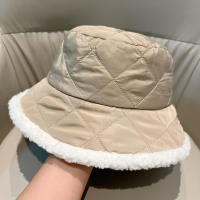 Gorra De Algodón Invierno Gorra Ligera Y Caliente Gorra De Basinal Moda Versátil Plegable Gorra De Plush Para Mujer Gorra De Panama De Pollo - details 1