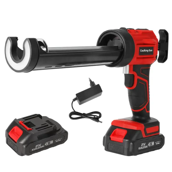 4 Speeds Cordless Electric Glue Gun Glass Glue Caulking Gun Doors and Windows Electric Sewing Glue Tool for 18V Makita Li-ion Battery - 1