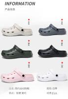 Clogs De Verano Para Hombres Y Mujeres Tallas Grandes 47 48 Sandalias De Jardín Zapatillas De Descanso Para Playa Y Hogar Zapatos Exteriores - details 6