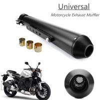 Escape De Moto Retro Vintage Clásico Electroplata Para Cafe Racer Bobber Chopper Custom Material De Acero Inoxidable Universal - details 9