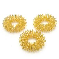 Set De 9 Piezas De Anillos Y Pulseras De Acupresión Para Masaje De Mano Y Muñeca Alivio Del Dolor Sensorial Espinoso Tamaño Medio Pequeño Grande - details 2