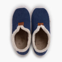Pisamonas Zapatillas casa pana forro pelito