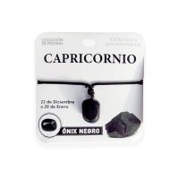 Mind Souls Zodíaco CAPRICORNIO - Colgante, Pulsera o Llavero piedra Ónix Negro - details 0