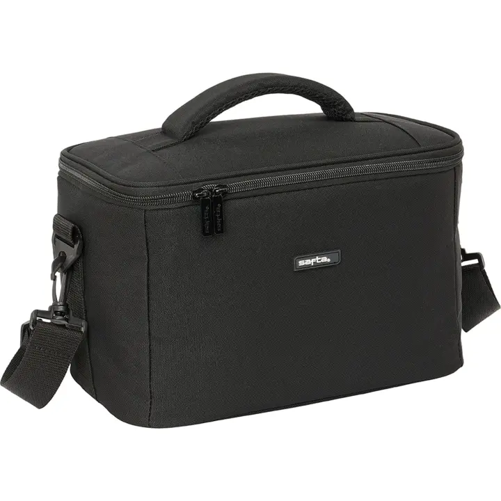SAFTA | NEVERA CUADRADA WATERPROOF SAFTA ACCESORIOS "NEGRO" - Producto con Licencia Oficial - Material Duradero y Resistente - 1