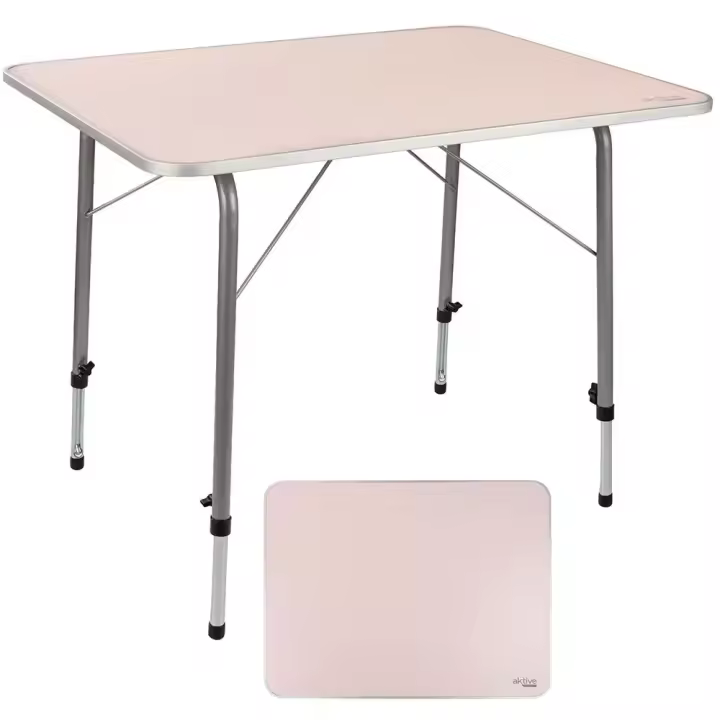 Aktive Mesa Plegable Altura Ajustable 80x60x50-69 Cm - 1
