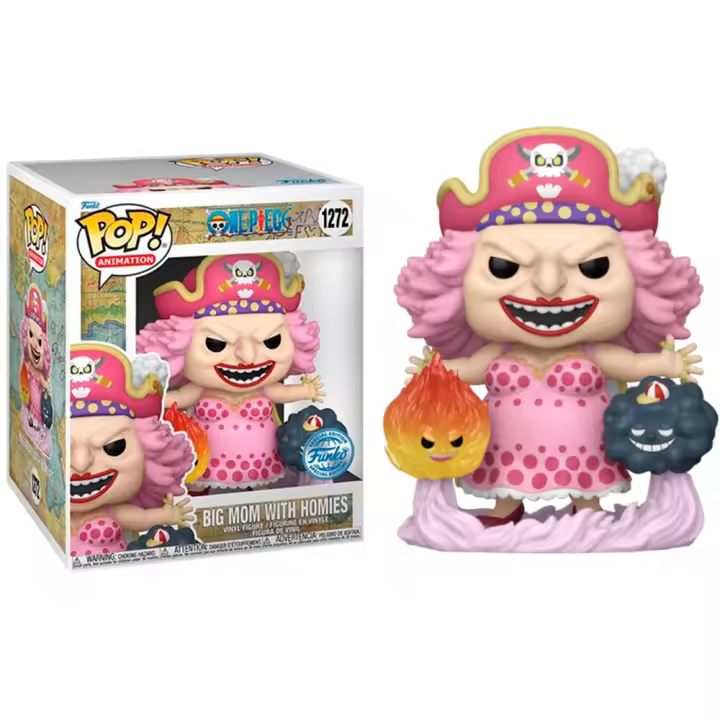 Funko Big Mom with hommies homies exclusivo   Anime Figura Funko  Pop Vinyl - 1