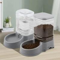 Dispensador Automático De Alimentos Para Mascotas 3.8L Material PP Gran Tamaño Para Gatos Y Perros Cuenco De Agua Automático - details 6