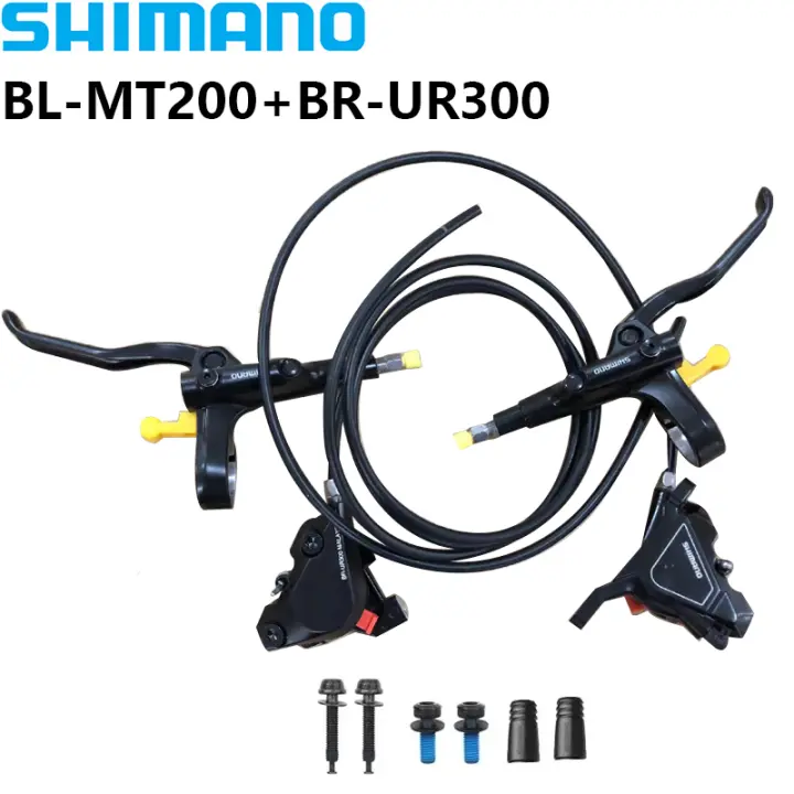 Freno De Disco Hidráulico SHIMANO Para Bicicleta Montaña Con Palanca De Freno Y Cable Left 650mm Right 1300mm Accesorios De Bicicleta - 1