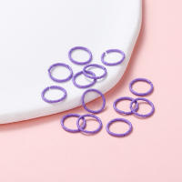 50pcs Anillos De Salto De Metal En Colores Para La Creación De Joyas Y Bolsas De Llaveros 8/10/12mm Conector DIY - details 6