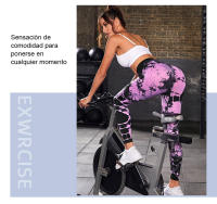 【Novedad】Leggings de Alta Elasticidad Mujer FREES COPES | Pantalones Yoga Mujer | Mallas Push Up de Deporte | Leggings de Cintura Alta para Mujer | Levantamiento de Glúteos - details 2