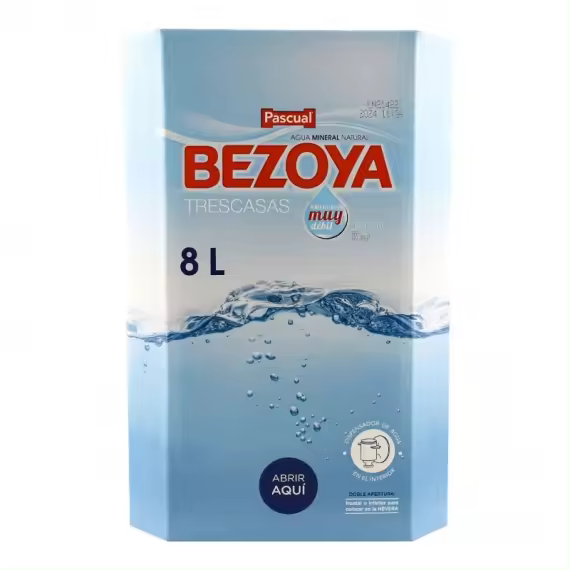 Agua mineral Bezoya Bag in box 8 litros x 2 , total 16 litros - 1
