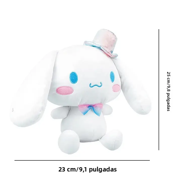 Muñeco De Peluche Sanrio Cinnamoroll Juguete De Anime Cartoon Decoración Para El Hogar Regalo Pequeño Para Niños - 1