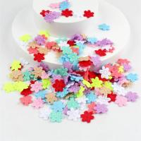 Tela De Goma Colorida Pequeñas Flores De 2CM Cinco Pétalos Para Manualidades Y Costura Accesorios Para Cabello Infantil Adhesivos De Flores - details 0