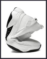 Zapatos De Elevación Para Hombre Verano Malla Transpirable Zapatillas Deportivas Mayor Altura Interior 7cm Exterior Casual Blanco Zapatos Más Altos - details 5