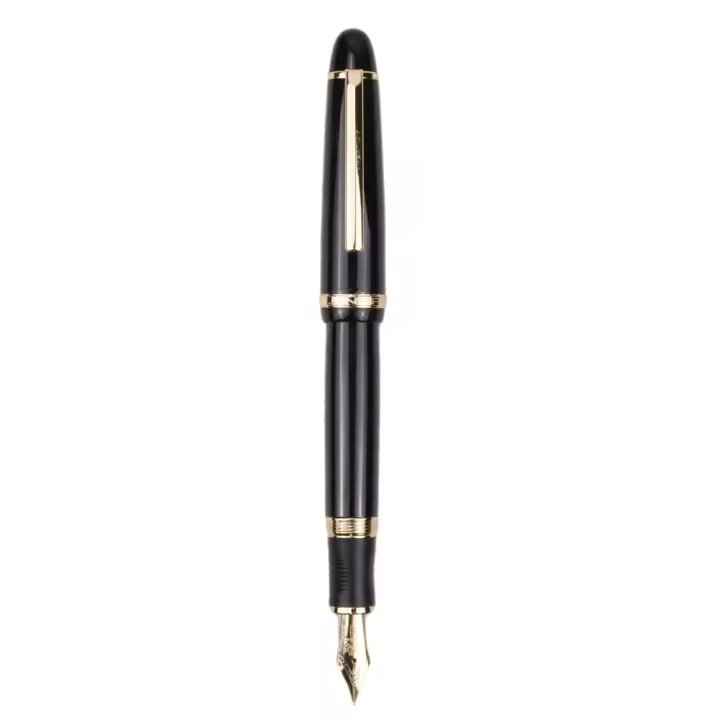 Pluma Fuente De Metal Jinhao X850 Negra Con Punta Iridium EF F Para Escuela Y Oficina Suministros De Escritura Con Tinta Estación De Trabajo - 1