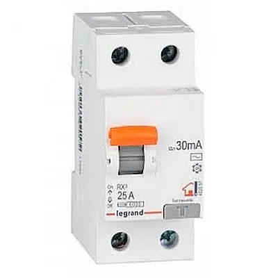 Diferencial 2p Legrand 402056 25A 30mA RX3 vivienda - 1