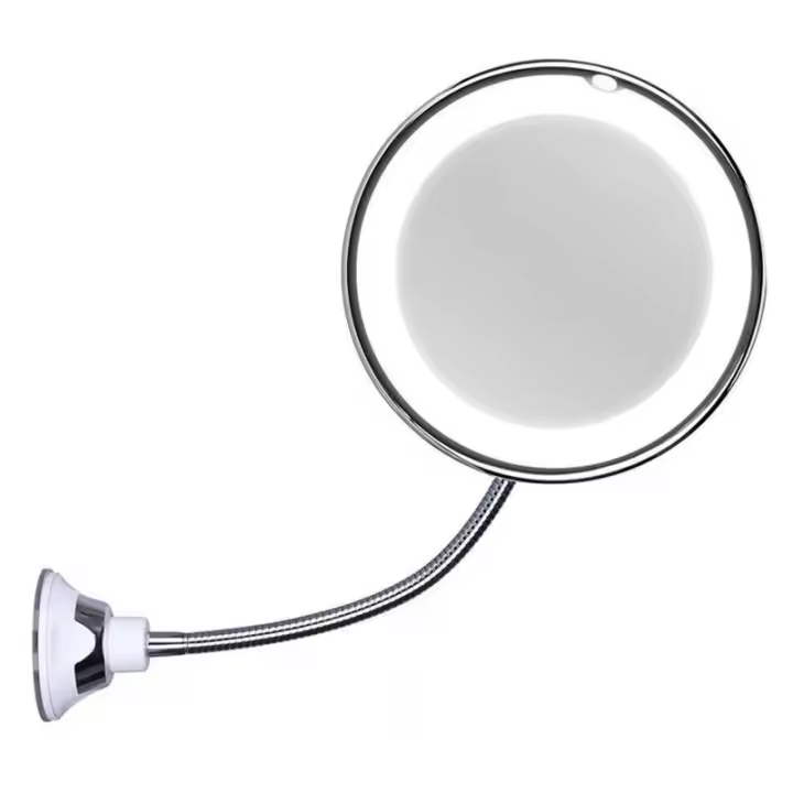 Marca - Espejo para Maquillaje con Luz LED y Aumento 10X - 1