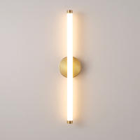 Lámpara De Pared LED Para Decoración De Hogar Y Dormitorio Instalación En La Superficie Dorada Iluminación De Sofá Y Sala De Estar Luz De Fondo Moderna Sin Ajuste De Brillo - details 3
