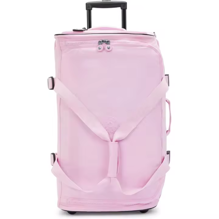 MALETA Kipling Teagan M Bolsa de Viaje Mediana con Ruedas, Vertical, Blooming Pink (Rosa) - 1