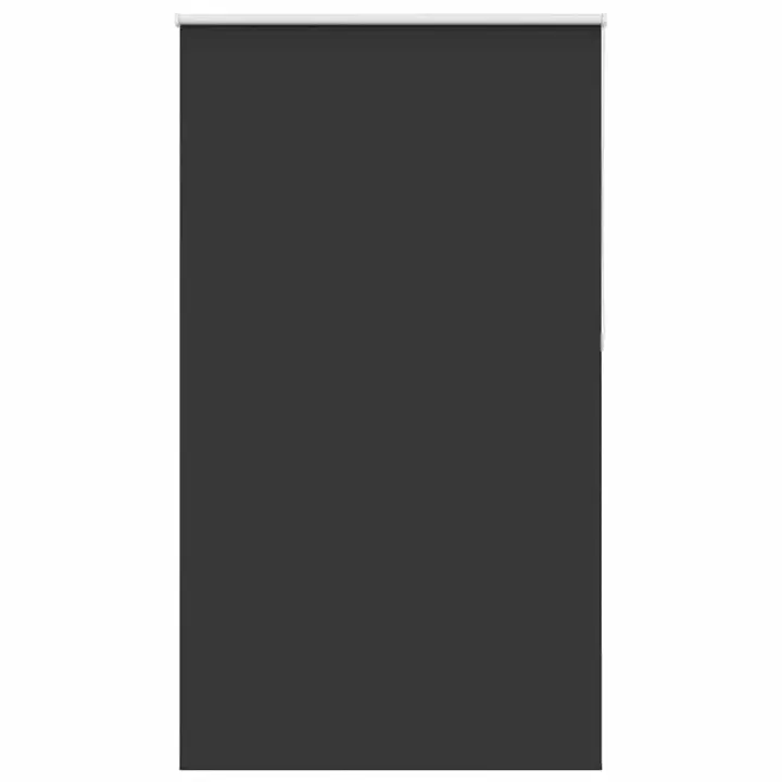 Estor Enrollable Opaco negro 130x210 cm Tela Ancho 126,6 cm - 1