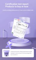 8L Portable Foldable Washing Machine 220V Socks Underwear Panties Retractable Household Washing Machine With Automatic Dryer - details 7