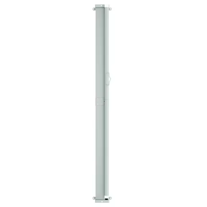 vidaXL Toldo lateral retráctil para patio negro 220x600 cm - 1