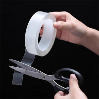 Cintas Adhesivas Doble Cara Transparentes 1/2/3/5M Reutilizables Impermeables Para Baño Y Hogar Nano Papeles De Parede Sin Rastro - details 3