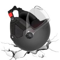 Casco De Bicicleta Eléctrica Con Protección De Orejas Anti-UV Transpirable Seguridad Para Scooter Eléctrico Ciclismo Adultos Niños Mujeres - details 1