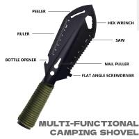 Shovel Táctica Multifuncional Para Camping Y Jardín Excavadora Portátil Acero Inoxidable Herramienta Militar - details 4