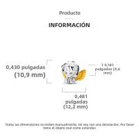 Encantadores Colgantes De Animales De Plata Para Mujer Joyería De Pulsera Y Collar Con Encantos De Pingüino Y Aguacate Pulsera De Bangle - details 74