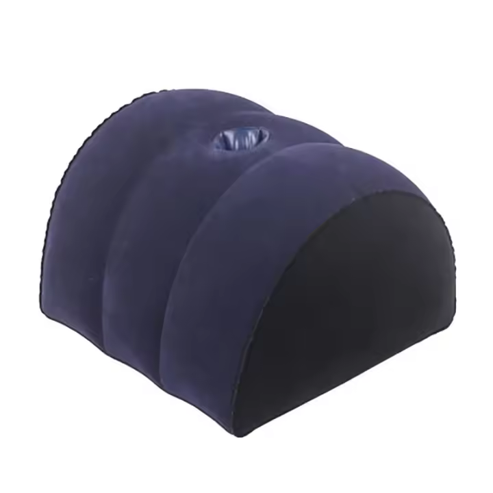 Cojín Inflable Semi-Círculo Soporte Corporal Para Juegos Y Viajes Uso En Posición De Amor Para Hombres Y Mujeres Material De Poliéster 100% - 1