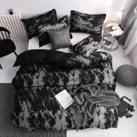 Set De Edredón Y Fundas Para Almohadas 3pcs Material Poliéster 100% Diseño Moderno Impreso Y Geométrico Para Cama Doble Reina/King - details 2