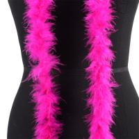 2M Boa De Plumas Para Árbol De Navidad Decoración De Fiesta De Boda Traje De Noche Adorno De Tela Con Cinta Artículos De Ropa Para Mujeres Material De Poliéster - details 11