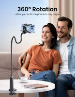 Soporte Ajustable Para Móvil Universal Soporte Cola De Caballo Rotativo Para Dormitorio Accesorios Para Streaming En Vivo Y Autolesiones - details 1