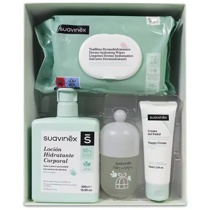 Canastilla Suavinex Azul Para Recién Nacidos - 1