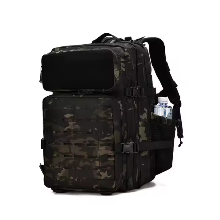 Mochila táctica de gran capacidad para hombre, multifunctional, impermeable, para Cycling, Viajes, camuflaje, Deportimes, montañismo, Doble hubro, para Exterior - 1