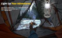 El interior solar de camping con ventilador, ventilador de camping recargable con Carga para teléfono, Luz a Pilas para huracanes, apagón, tienda de campaña, equipo de camping de emergencia esencial. - details 0